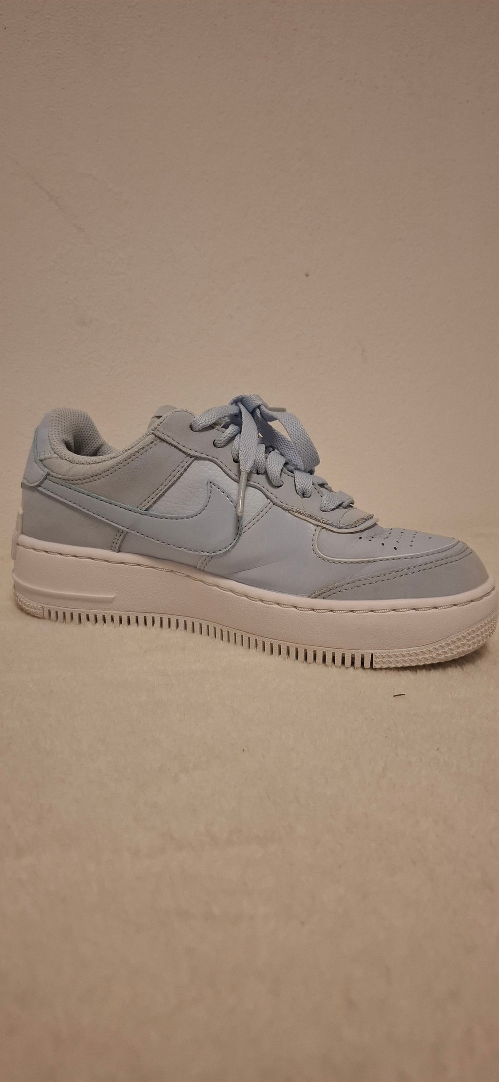 Nike Air Force 1 Shadow "Light Blue/Platinum" – Pre-owned