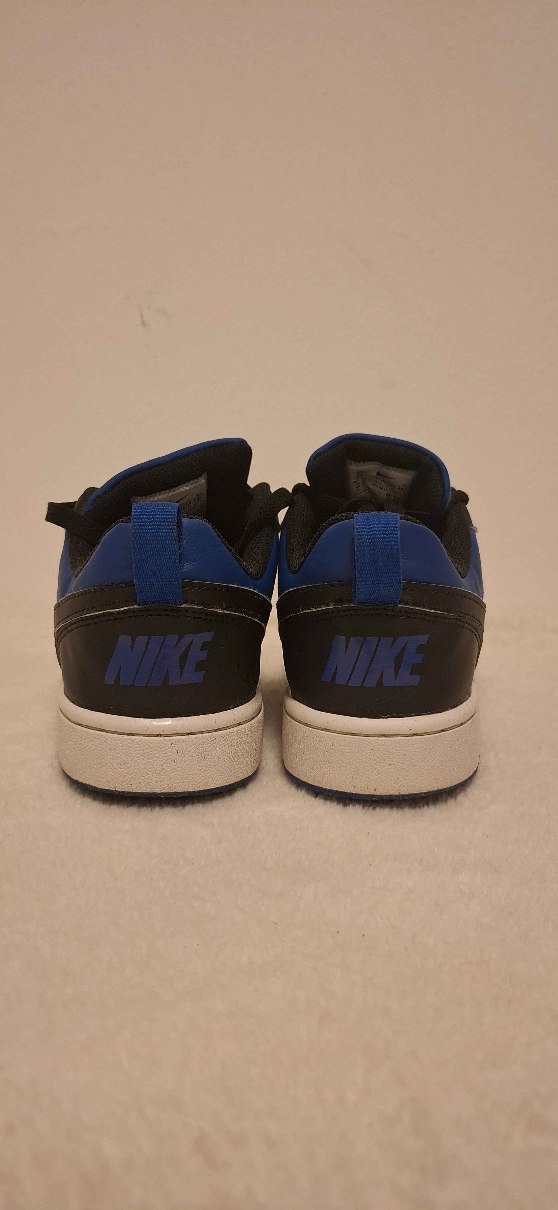 👟 Nike Court Borough Low 2 – Black/Blue (Royal)